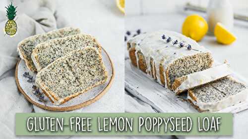 Chris & Jasmine Bake Gluten-Free Lemon Poppyseed Loaf