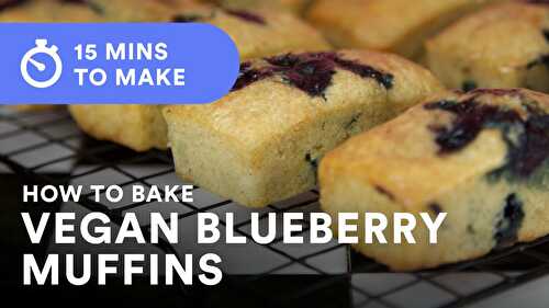 Easy Vegan Blueberry Muffins with Sara Kidd
