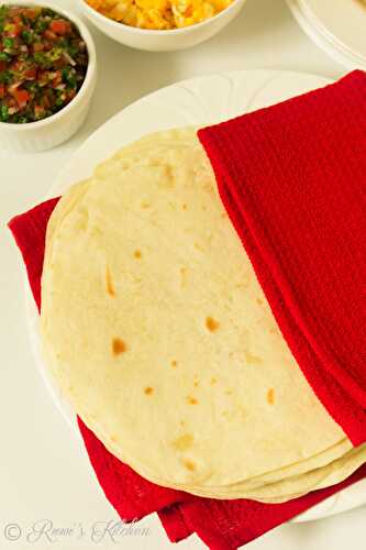 Soft Flour Tortilla Recipe - Celebrating Flavors