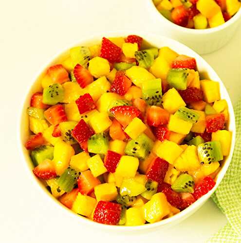 Summer Fruit Salad - Celebrating Flavors