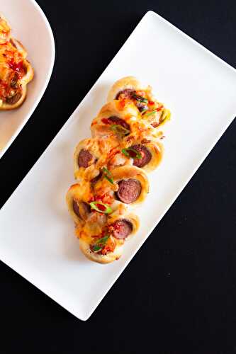 Twisted Hot Dog Buns (Sausage Buns) - Celebrating Flavors