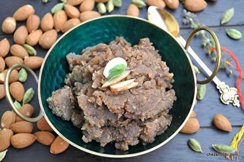  Buckwheat and Almond Halwa | Kuttu Badam Halwa