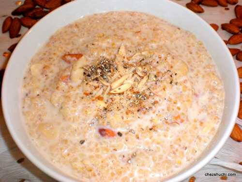 Cracked Wheat Porridge | Meetha Daliya