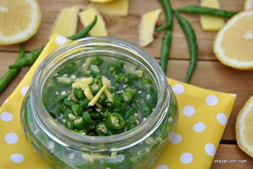  Neebu ki Mircha | Green Chilies in lemon juice