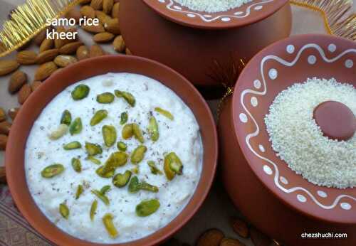 Samo Rice Kheer |  Samo Rice pudding for fast