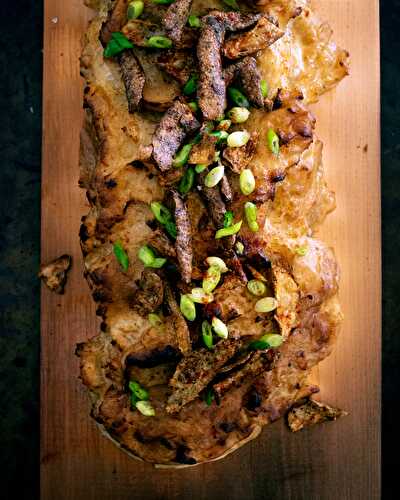 Cedar Planked Mashed Potatoes