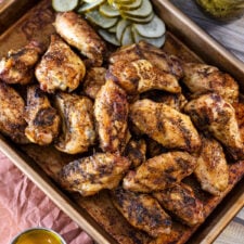 Smoked Pastrami Chicken Wings