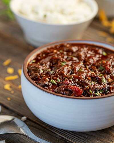 Gochujang Chili Con Carne