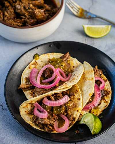 Wood-fired Lamb Barbacoa Tacos