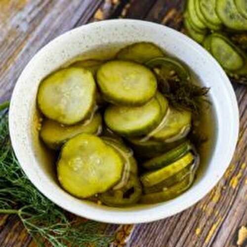 Sweet and Spicy Pickles