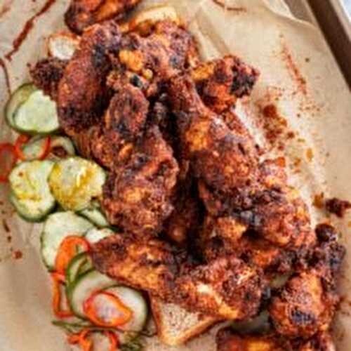 Nashville Hot Grill-Fried Chicken Wings