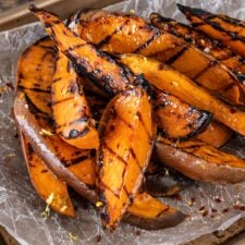 Grilled Sweet Potato Fries