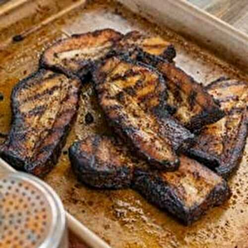 Smoked & Grilled Pork Belly