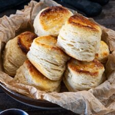 Flaky Homemade Buttermilk Biscuits