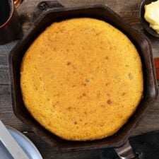 Skillet Green Chile Cornbread