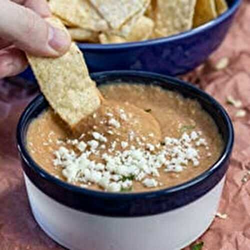 Creamy Pinto Bean Dip