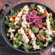 Tangy BBQ Ranch Chicken SAlad