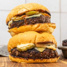 Charcoal Grilled Burgers