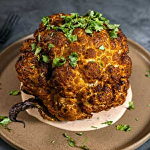 Smoked Buffalo Cauliflower