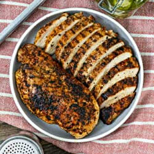 Grilled Chicken Breast (Foolproof Method)