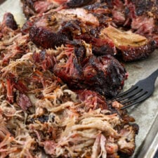 Smoked Butterflied Pork Butt