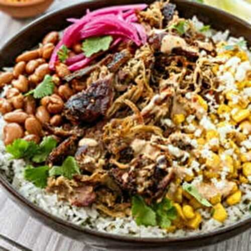 Smoked Carnitas Burrito Bowl