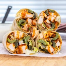 Grilled Buffalo Chicken Wrap