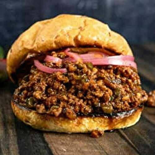 Smoked Sloppy Joes (Spicy & Sweet)