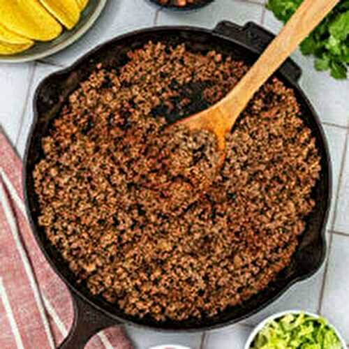 Ground Beef Taco Meat (20-Minute Weeknight Recipe)