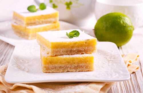 Key Lime Pie Bars