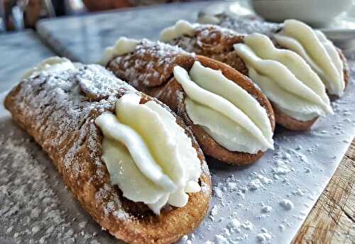 Homemade Cannoli