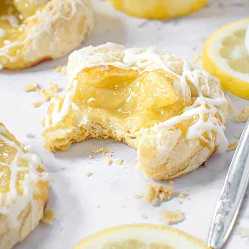 Lemon Curd Puff Pastry