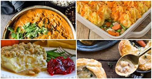 13 real meal recipes for leftover turkey!