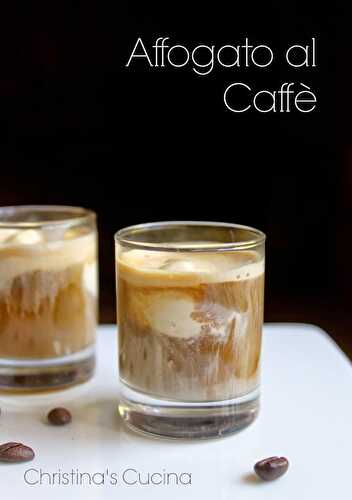 Affogato al Caffè (Ice Cream with Coffee)
