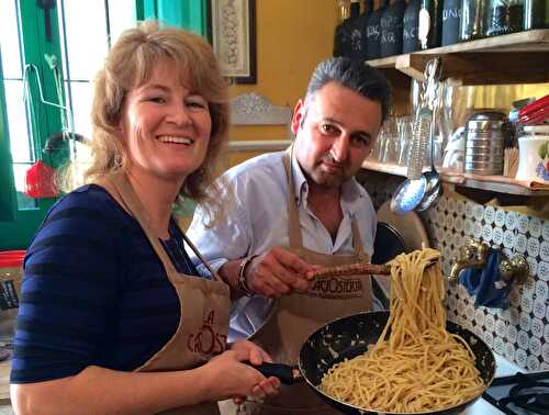 Authentic Cacio e Pepe Pasta Recipe and Casa Lawrence in Italy - Part 2