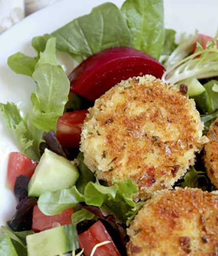 Beet Goat Cheese Salad with Balsamic Vinaigrette
