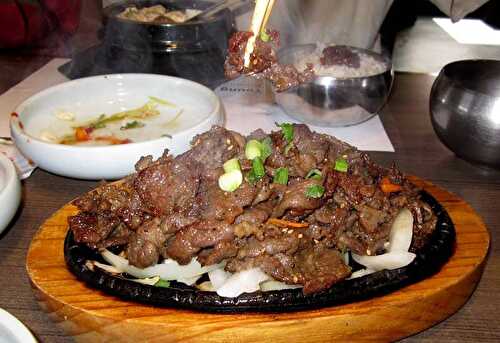 Bulgogi, Korean Barbequed Beef