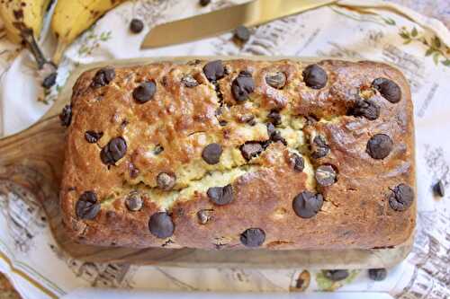 Chocolate chip banana bread.