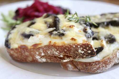 Croque Monsieur Recipe with Goat Cheese and Mushrooms (and Meet Eric Eyre)