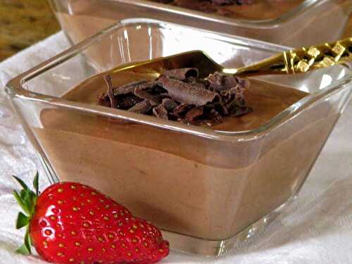 Dreamy and Decadent Chocolate Mousse                                                (Freeze it for Frozen Treat)!