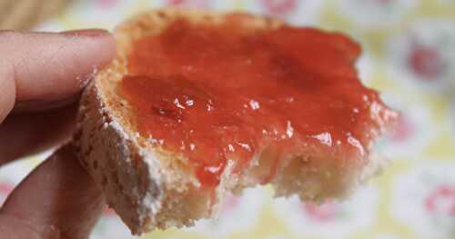 Easiest Rhubarb Jam Ever!