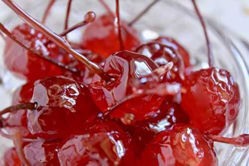 Homemade Candied Cherries (Glacé Cherries)