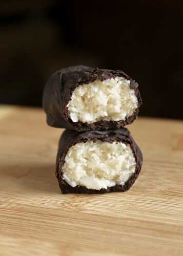Homemade Mounds or Bounty Chocolate Bars