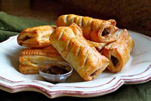 Homemade Scottish Sausage Rolls...Great for a Snack or a Meal