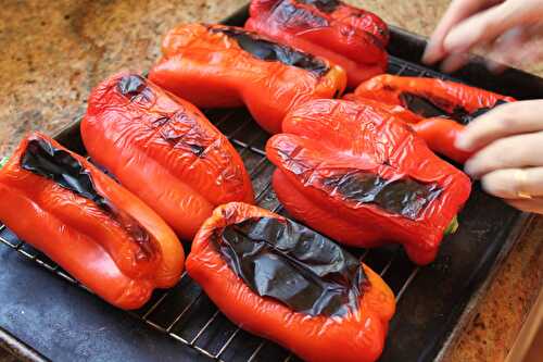 How to Roast Red Peppers and How to Use Them