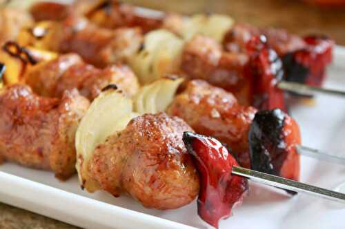 Italian Sausage Skewers