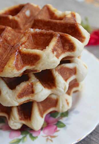 Liege Waffles (Traditional Belgian Waffle Recipe) - a Day Trip to Bruges!