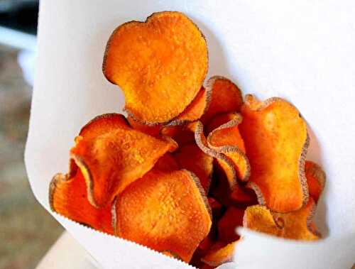 Oven Baked Sweet Potato Chips (Crisps)