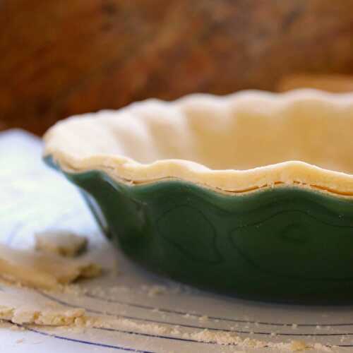 Pie Pastry in Under a Minute? It's Possible!