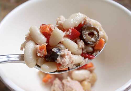 Protein Packed Tuna and Cannellini Bean Salad